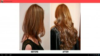 Hair Extensions Before & After screenshot 2