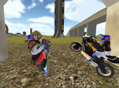 自由式摩托车赛车游戏模拟器 screenshot 0