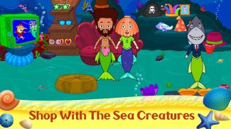 مدينة تيزي - ألعاب حورية البحر تحت الماء للأطفال screenshot 4