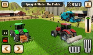 Real Tractor Driving Games 3D screenshot 3