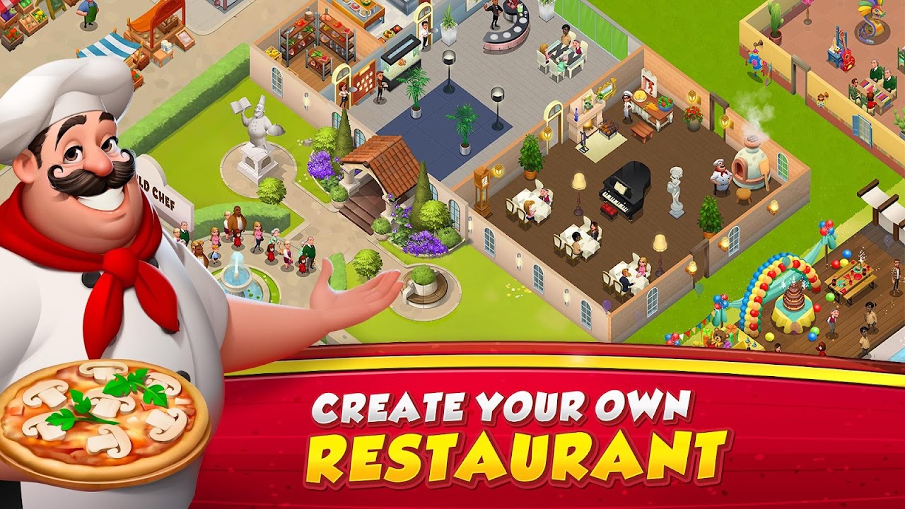 World Chef 🍰🍔🍝🍓 - Загрузить APK для Android | Aptoide