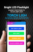 Flash alerts on calls and sms – Torch Flashlight screenshot 4