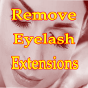 How to remove eyelash extensions Icon
