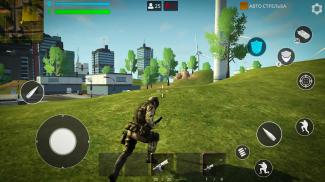 Cyber Gun Battle Royale-Spiele screenshot 3