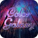 Color Galaxy Font for FlipFont , Cool Fonts Text Icon
