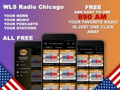 WLS Radio Chicago 890 AM screenshot 0