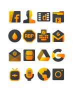 Yellowdiant - Icon Pack screenshot 3