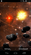Asteroid Belt Free L Wallpaper screenshot 3