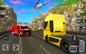 Highway Truck Racer: Jeux de conduite sans fin screenshot 2