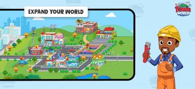 My Town World - Mega City game screenshot 0