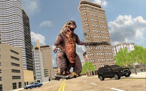 Monster Dinosaur  Rampage : City Attack screenshot 4