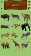 Wild Animals - Learning Animals - test - sound screenshot 3