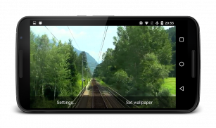 Train Cab View Live Wallpaper screenshot 4