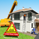 House Building Construction Games - City Builder Icon