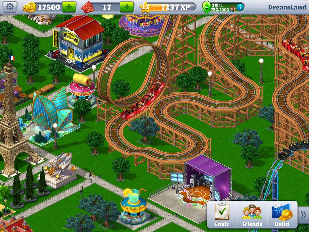 RollerCoaster Tycoon 4 Mobile for iOS is now available for download