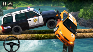 Fast Police Jeep Simulator: Police Car Chase Game screenshot 0