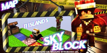 SkyBlock Islands Map + One Block Survival screenshot 0