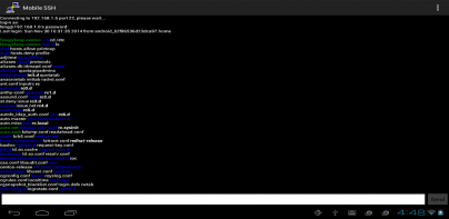 Mobile SSH (Secure Shell)