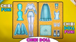 Chibi Dolls Dress Up Makeover screenshot 0