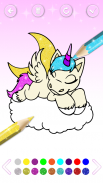 Unicorn Coloring Book Glitter screenshot 3