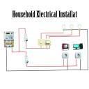 Household Electrical Installat Icon