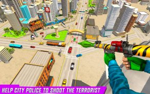 Traffic car shooting games - juego de disparos FPS screenshot 1