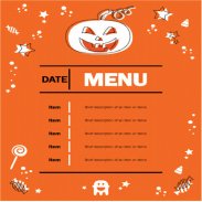 Event-Party Menu Templates screenshot 0