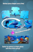 Dolphins Jigsaw Puzzle Game screenshot 0