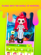 Monsters Dress Up Avatar Maker screenshot 1