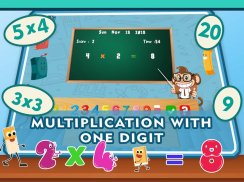 Quiz di moltiplicazione Giochi bambini 4 anni screenshot 2