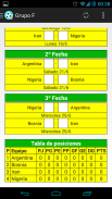 Fixture Mundial Brasil 2014 screenshot 3