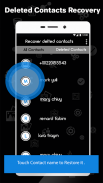 Deleted contact recovery screenshot 1
