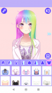 Cute Avatar Factory: Pastel Avatar Dress Up screenshot 6