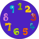 Learn numbers 1-9 (Free educational game) Icon