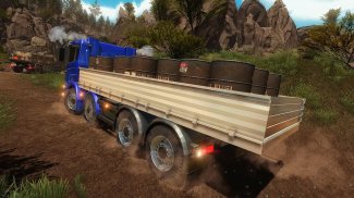 Transport de construction de camion Offroad screenshot 1