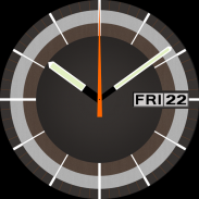 70s watchface for Android Wear screenshot 1