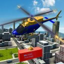 City Helicopter Rescue Icon