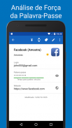 Gestor de Palavras-Passe SafeInCloud Pro screenshot 6