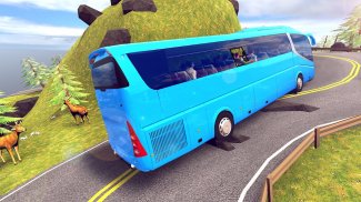 Coach Bus Driving Bus Games 3d screenshot 1