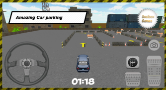 Hızlı Askeri Araç Park Oyunu screenshot 0