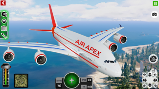 City Flight Pilot Plane Games screenshot 6
