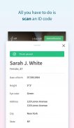 Scannr - Driver's license scanner (ID check) screenshot 1
