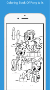 Coloring Book Of Pony tails screenshot 3