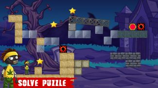 Puzzle VS Zombie : Fun Horror Zombie Puzzle Games screenshot 1