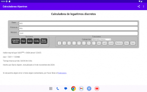 Calculadoras Alpertron screenshot 2