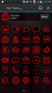 Next Launcher - Red Theme screenshot 2