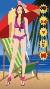 Bikini Girl Dress Up game screenshot 2