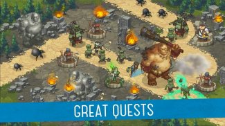 Orcs Warriors: Offline Tower Defense screenshot 2