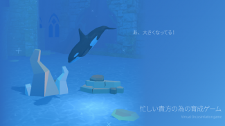 虎鲸养成游戏3D-Aquarium World- screenshot 1