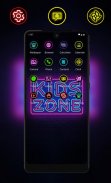 Neon light colorful wall kids zone theme screenshot 2